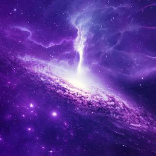 4k purple space wallpaper