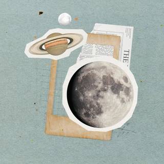 Moon collage wallpaper