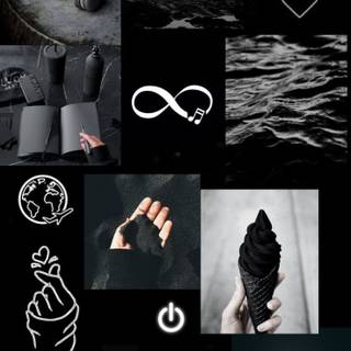 Moon collage wallpaper