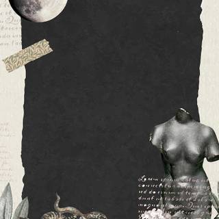 Moon collage wallpaper