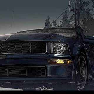 Mustang anime wallpaper