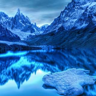 Glacier 4k wallpaper