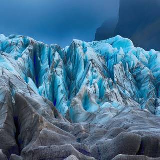 Glacier 4k wallpaper