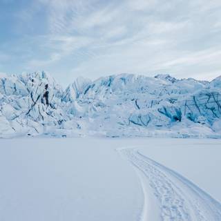 Glacier 4k wallpaper