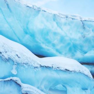 Glacier 4k wallpaper