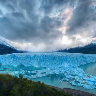 Glacier 4k wallpaper