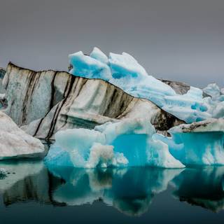 Glacier 4k wallpaper