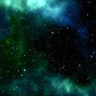 Green galaxy 4k wallpaper