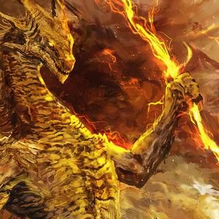 Dragon 4k PC wallpaper