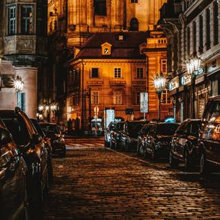 Car 4k night wallpaper