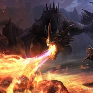 Dragon 4k PC wallpaper