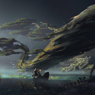 Fantasy art 4k wallpaper