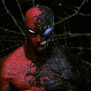 Spider-Man 4k black wallpaper