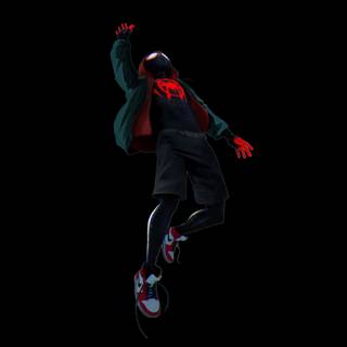 Spider-Man 4k black wallpaper