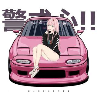 Mazda Rx7 anime wallpaper