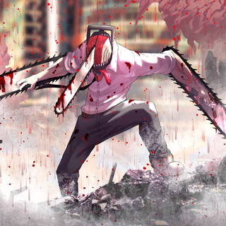 Chainsaw Man computer wallpaper