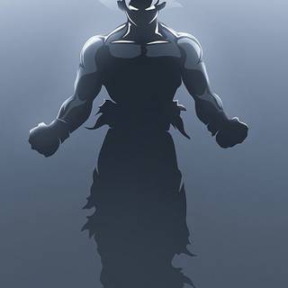 Blue anime 4k iPhone wallpaper