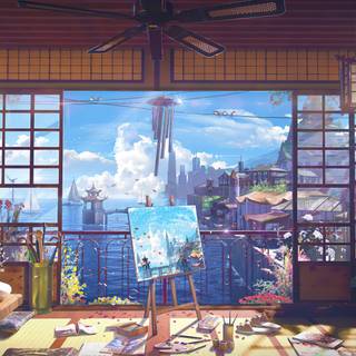 Anime Japan 4k wallpaper