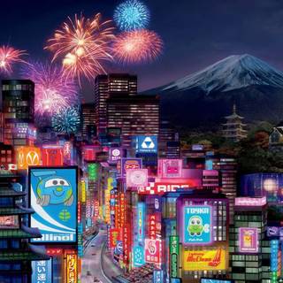 Tokyo landscape wallpaper