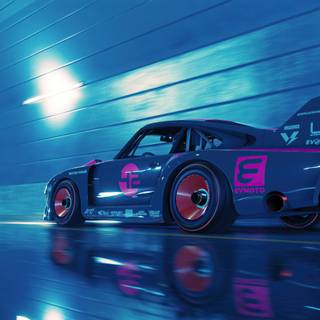 Race cars 4k wallpaper