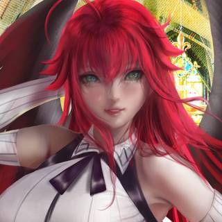 Rias Gremory PC wallpaper