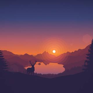 Purple clean desktop wallpaper