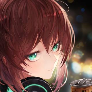 4k anime eyes wallpaper