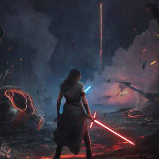 Lightsaber 4k wallpaper