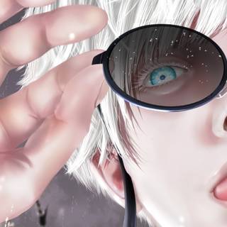 4k anime eyes wallpaper