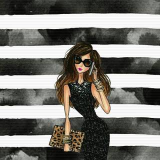 Summer fashion wallpaper