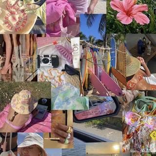 Summer fashion wallpaper