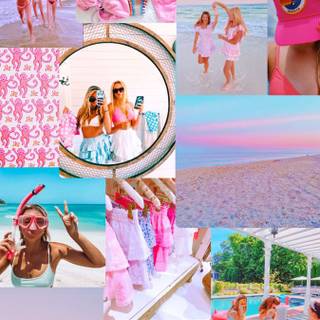 Summer fashion wallpaper