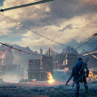 Middle Earth 4k wallpaper