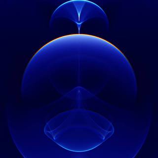 iPhone 4k blue wallpaper