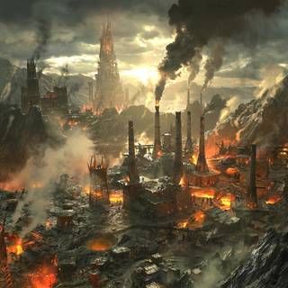 Middle Earth 4k wallpaper