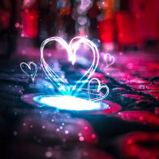 Neon sign 4k wallpaper