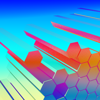 4k hexagon wallpaper