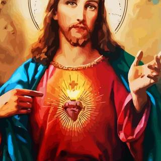 Jesus 4k iPhone wallpaper