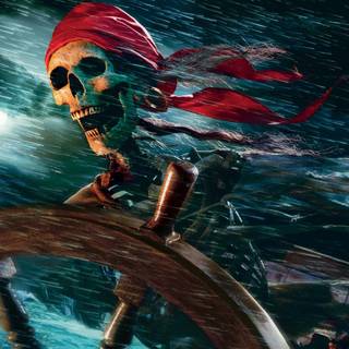 Pirates of Caribbean 4k wallpaper