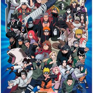 Naruto Shippuden characters wallpaper