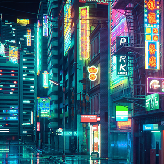 City phone 4k wallpaper