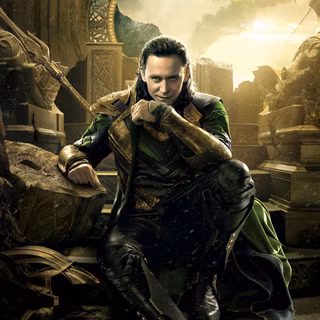 Loki throne wallpaper