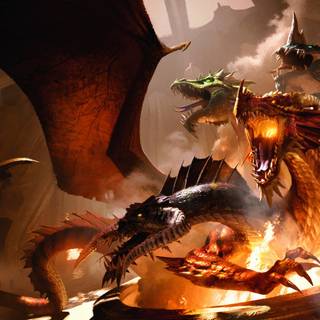 Monsterverse Tiamat wallpaper