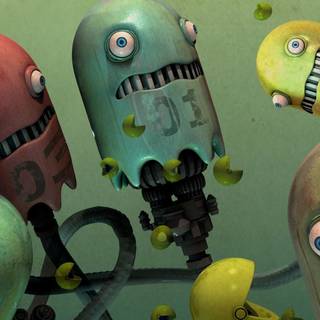 Pac Man 4k wallpaper