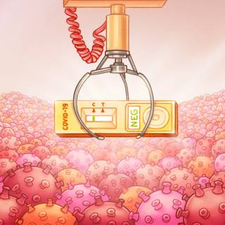 Covid Carl wallpaper