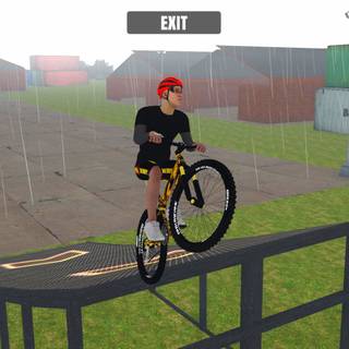 Dirt Bicycle Rider Simulator wallpaper
