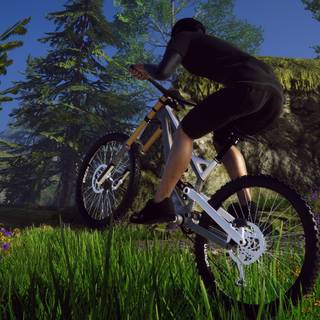 Dirt Bicycle Rider Simulator wallpaper