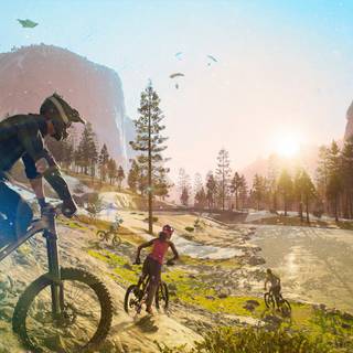 Dirt Bicycle Rider Simulator wallpaper