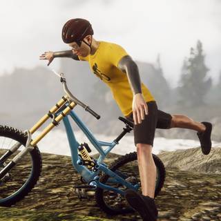 Dirt Bicycle Rider Simulator wallpaper