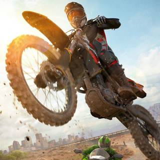 Dirt Bicycle Rider Simulator wallpaper